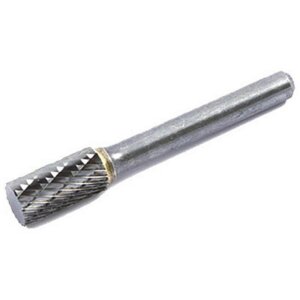 Forney Cylindrical Tungsten Carbide Burr 3/8”