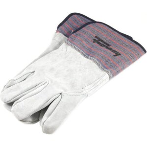 Forney Economy Leather Large Gray Welding Gloves