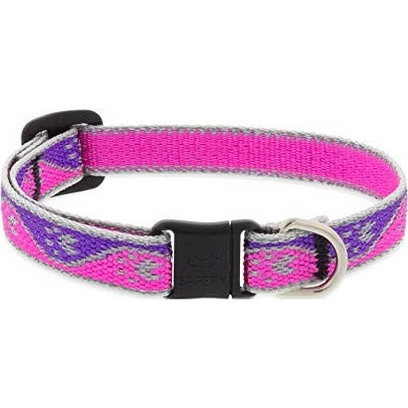 Lupine Pink Paws Cat Safety Collar 8”-12"