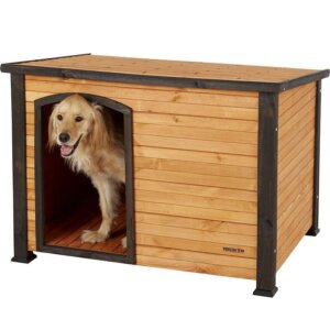 Precision Pet Extreme Outback Log Cabin Large Wood Dog House