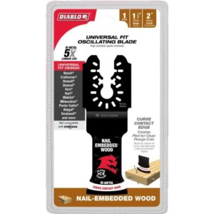Diablo Universal Fit Oscillating Blade 1-1/4″
