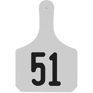 Z Tag Cow White 51-75