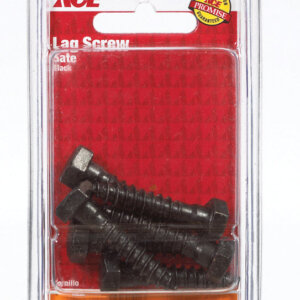 Ace Black Steel Lag Screws 5/16” x 1-1/2” 6 pk
