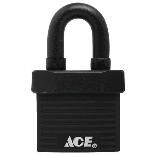 Ace Hardened Steel Weatherproof Padlock 1-3/8 inch