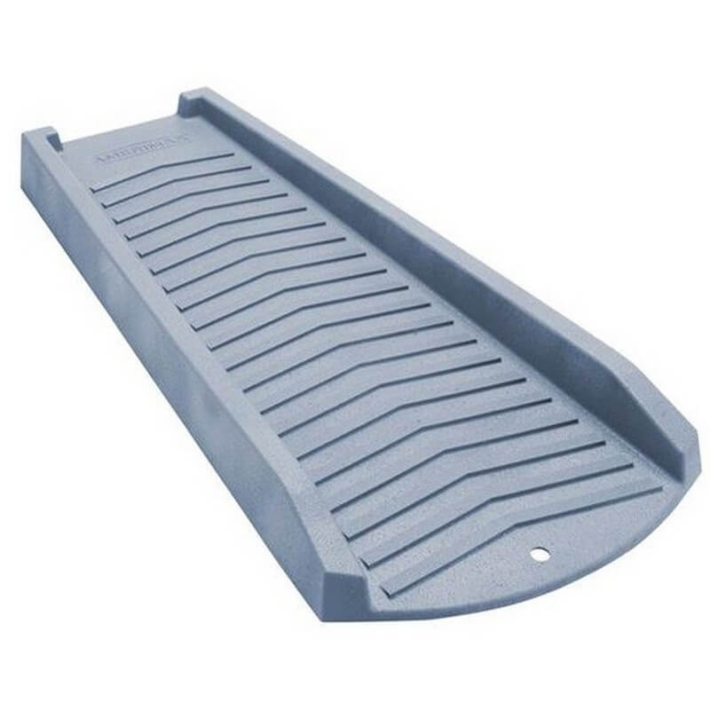 Amerimax Slate Vinyl Splash Block 2-1/2 x 11-1/2 x 24 inch