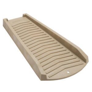 Amerimax Stone Vinyl Splash Block 2-1/2 x 11-1/2 x 24 inch
