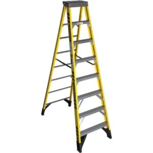 Werner Fiberglass 1AA Stepladder 8’