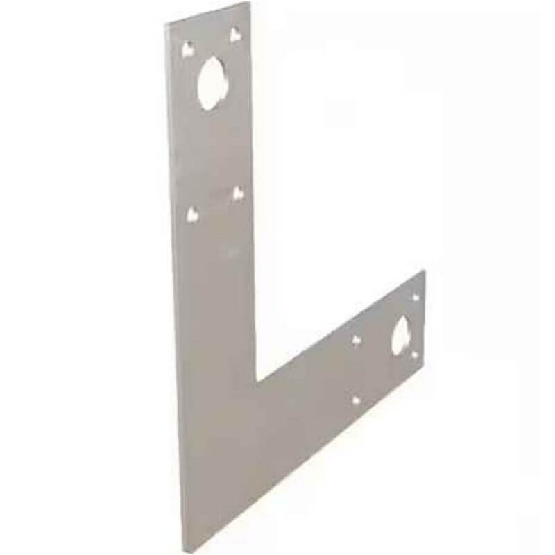 USP Galvanized Steel L Post Strap 14 GA 6”x6”