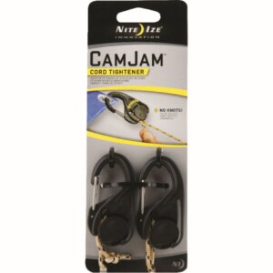 Nite Ize CamJam Cord Tightener with Rope 8’ 2 pk
