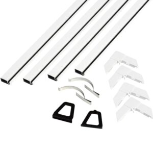 Phifer White Aluminum Screen Frame Kit 5/16”x48”