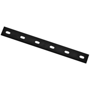 National Hardware Black Steel Mending Plate 14”x1-1/2”x1/8”