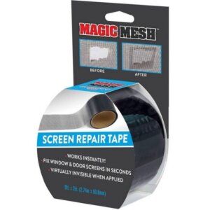 Magic Mesh Screen Repair Tape 2”x9’
