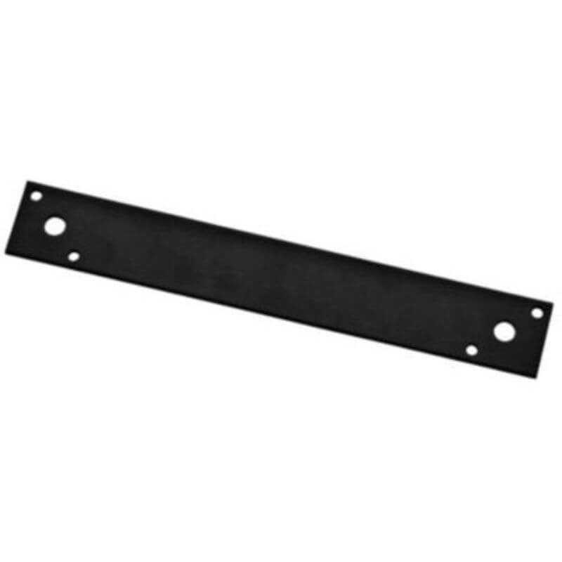 National Hardware Black Steel Flat Strap Brace Mending Plate 1/8”x1-1/2”x10”