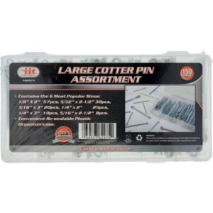 IIT Large Cotter Pin Assortment 150 pc