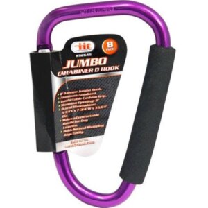 IIT Jumbo Carabiner D-Hook 8”