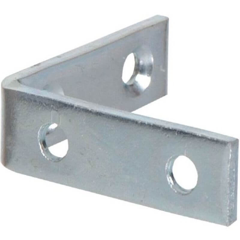 Hillman Zinc-Plated Steel Corner Braces 1/2”x1-1/2” 5 pk