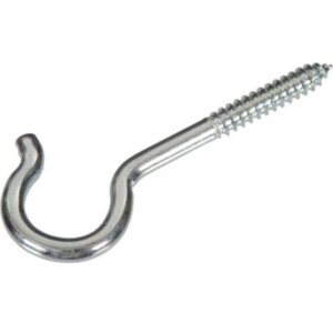 Hillman Zinc-Plated Steel Ceiling Hooks 2-1/16” 5 pk