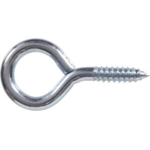 Hillman Zinc-Plated Large Eye Screw Eye #4×2-3_16”