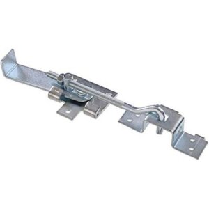 Hillman Zinc-Plated Latch Jamb with Hook 7”