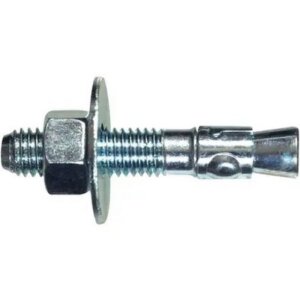 Hillman Zinc-Plated Steel Round Head Wedge Anchor 1/2”x5-1/2” 25 pk