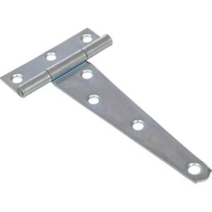 Hillman Zinc-Plated Light Strap T-Hinges 5” 2 pk