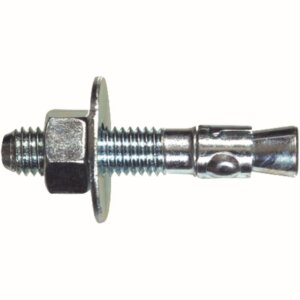 Hillman Zinc-Plated Steel Round Head Wedge Anchors 1/2”x7” 25 pk
