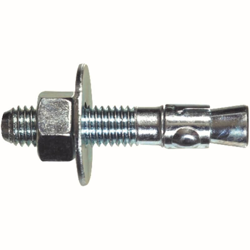 Hillman Zinc-Plated Steel Round Head Wedge Anchors 1/2”x7” 25 pk