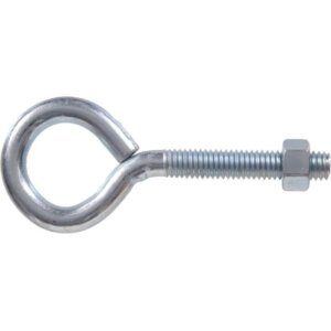 Hillman Steel Eye Bolt with Hex Nut 5/8-11”x8” 3 pk