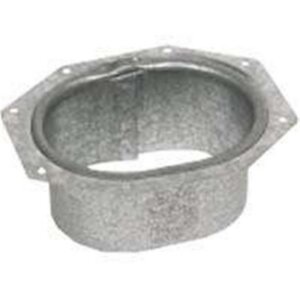 Amerimax Galvanized Steel K Gutter Outlet 2” x 3”