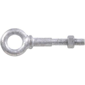 Hillman Hot-Dipped Galvanized Forged Should Eye Bolt with Hex Nut 1/2”x3-1/4”