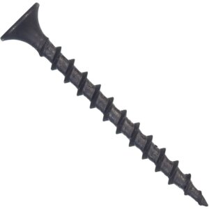 Hillman Phillips Coarse Thread Black Phosphate Drywall Screws #6 x 1-1/4 100 pk