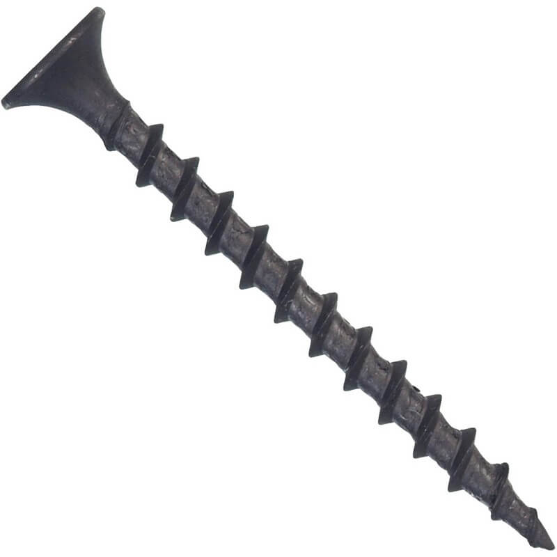 Hillman Phillips Coarse Thread Black Phosphate Drywall Screws #6 x 1-1/4 100 pk