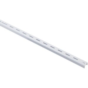 Knape & Vogt Series 180 White Steel Shelf Standard 6’