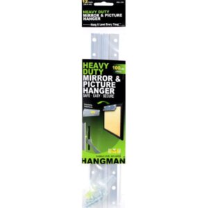 Hangman Silver Aluminum Mirror/Picture Hanging Kit 100 lb