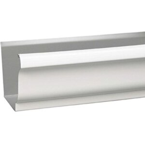 Amerimax K-Style White Aluminum Gutter 5”x10’
