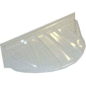MacCourt Heavy-Duty Plastic Window Well Cover 44”x19”x15”