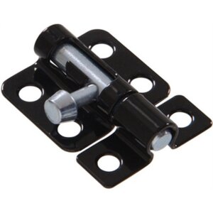 Hillman Zinc-Plated Black Barrel Bolt 2”