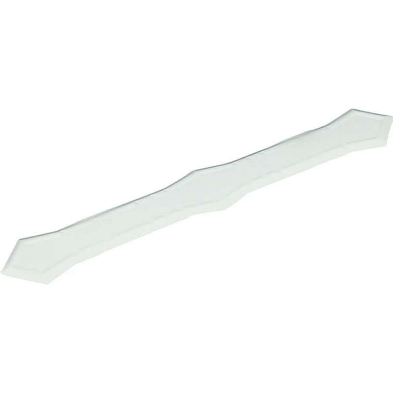 Amerimax White Aluminum Downspout Band 1/4”x2”x13-1/2”